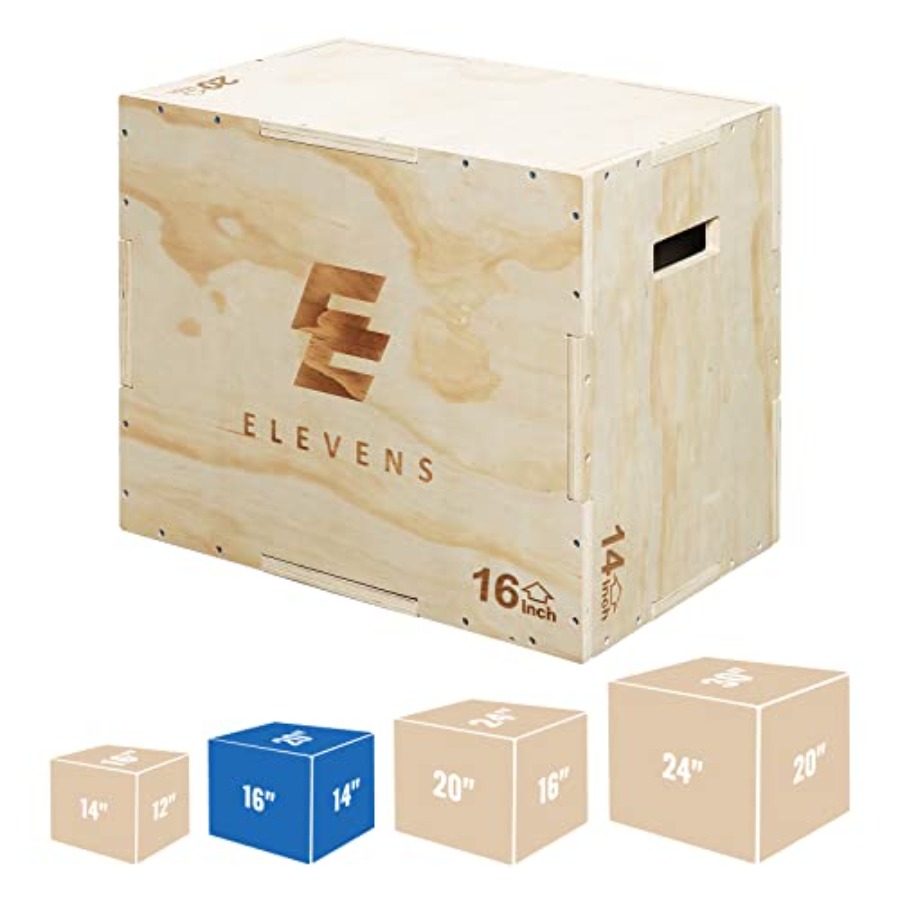 Plyo Jump Box - 3-in-1 houten plyobox voor jump training: