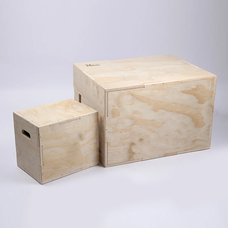 Plyo Jump Box - 2026 3-in-1 Geassembleerde Houten Plyo Jump