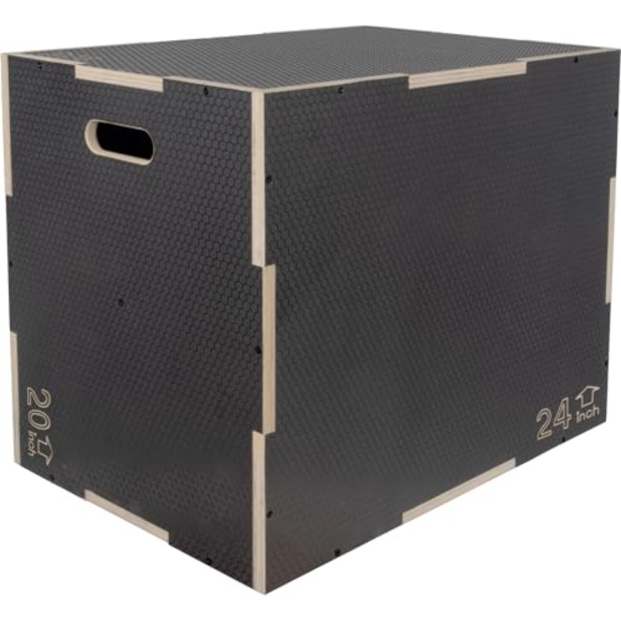 Plyo Jump Box - Homegym plyometrische trainingsplatform: 16 x 14