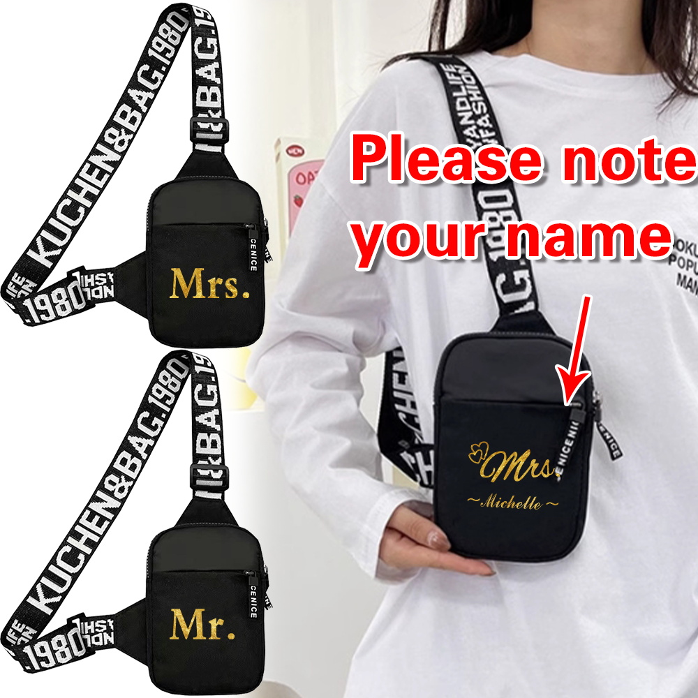 Yoga Fitness Name - Gepersonaliseerde aangepaste naam Borsttas Fitness Yoga
