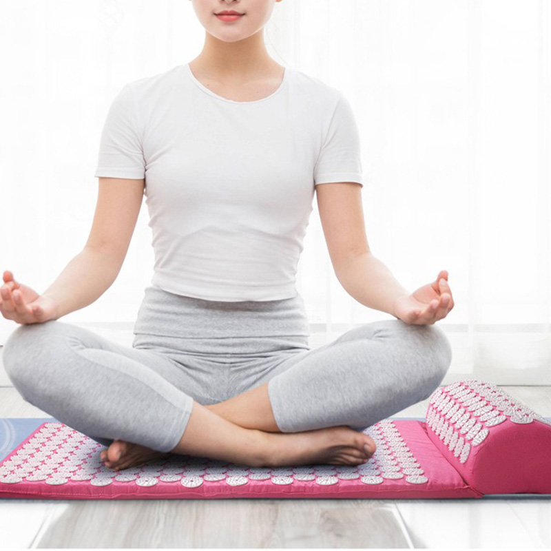 Yoga Fitness Matte - Nagelmat Acupressuur Shakti Mat met naalden