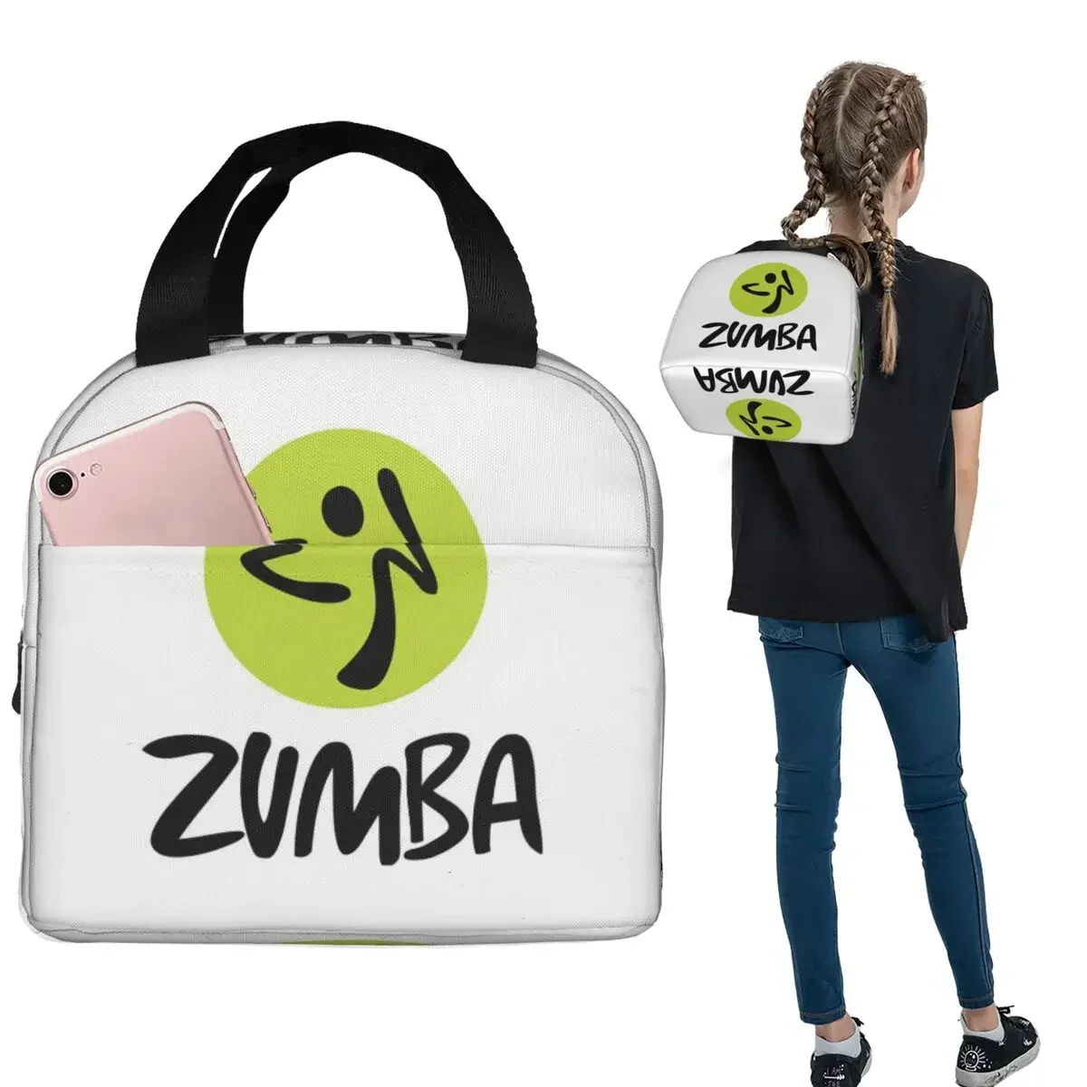Zumba & Yoga Fitness By Anushree Pune Reviews - Fitness Z-Zumba-S Dance geïsoleerde lunchtas voor
