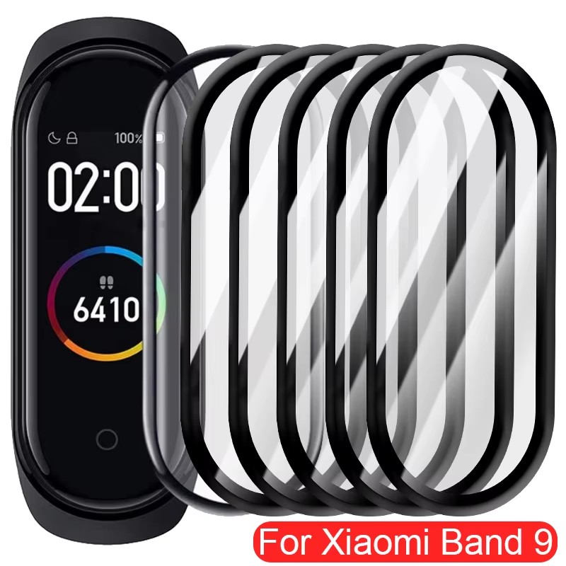 Fitness Tracker Band - 9D-beschermfolie voor Xiaomi Mi Band 9