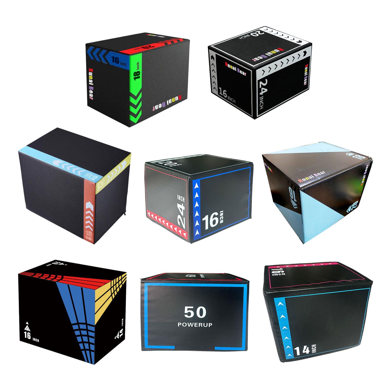 Plyo Jump Box - Plyo Jumping Oefenbox Draagbare Step-up Box