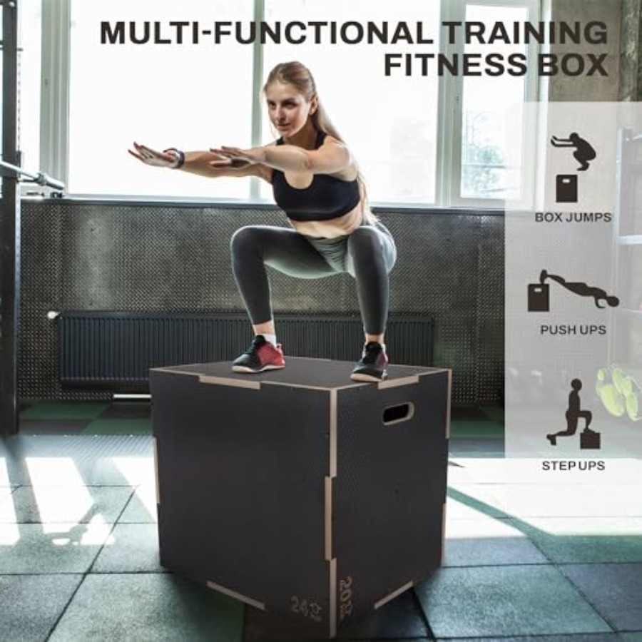 Homegym plyometrische training - Plyo Jump Box recensie en prijs