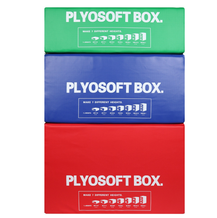 Gym springkussen van PU leer m - Plyo Jump Box recensie en prijs