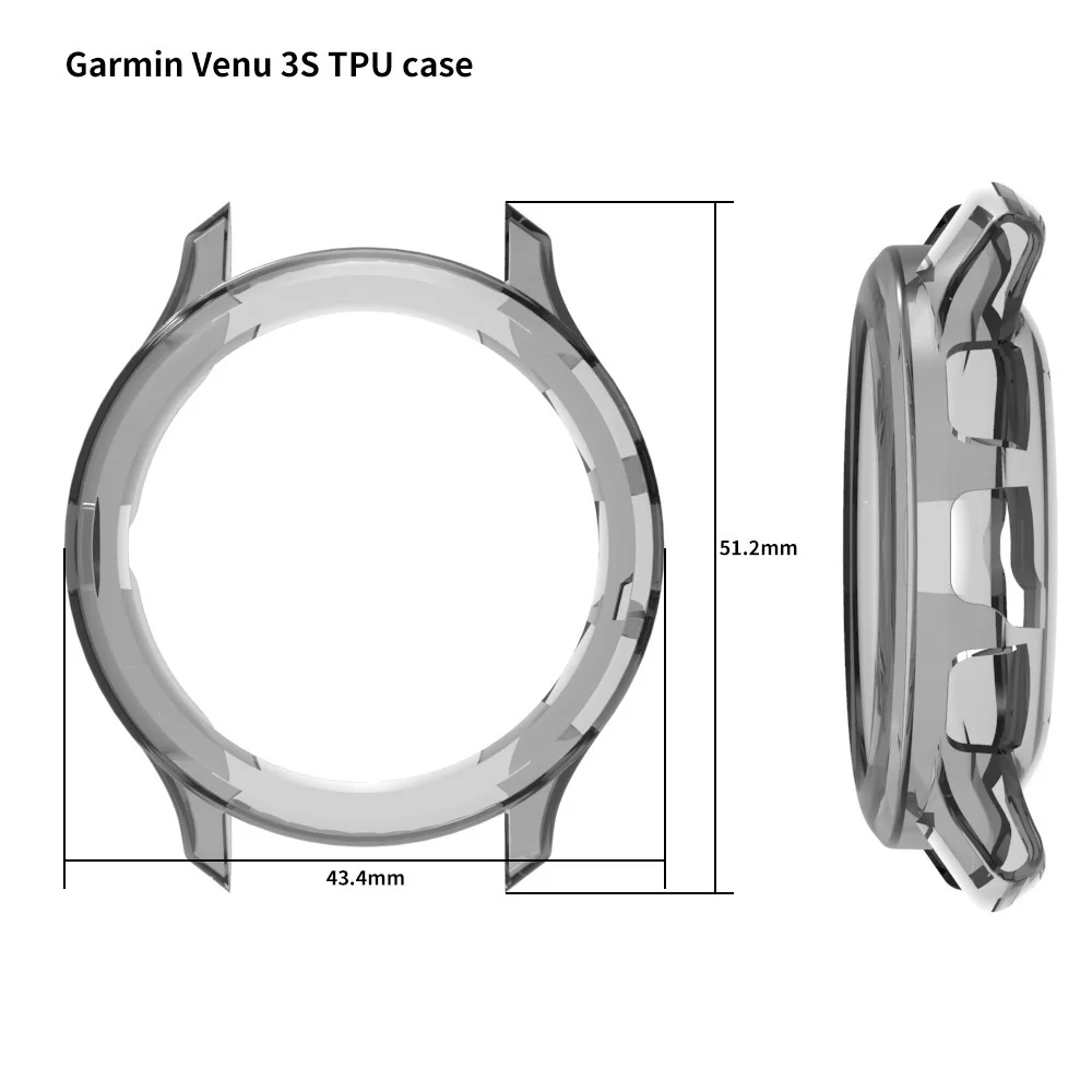 TPU beschermhoes voor Garmin V - Fitness Tracker Band recensie en prijs