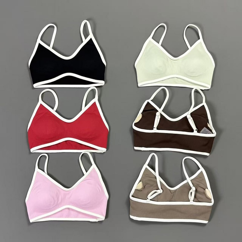 Dames Contrastline Yoga BH V-h - Yoga Fitness Matte recensie en prijs