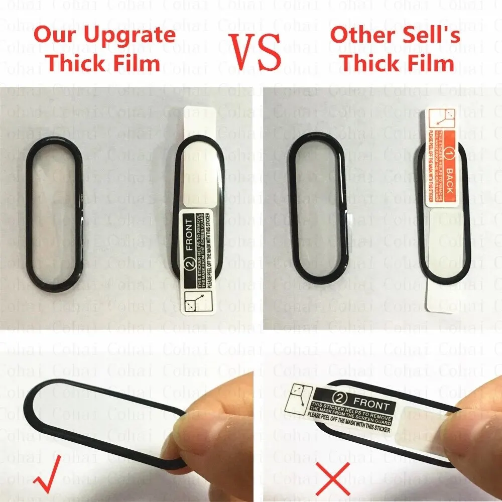9D-beschermfolie voor Xiaomi M - Fitness Tracker Band recensie en prijs