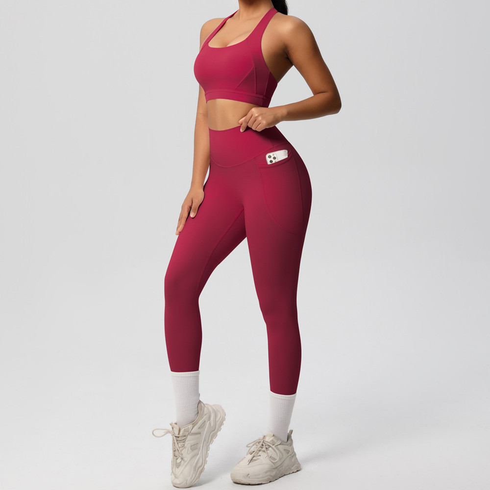 Sportbeha met schouderbandjes, - Yoga Fitness Matte recensie en prijs
