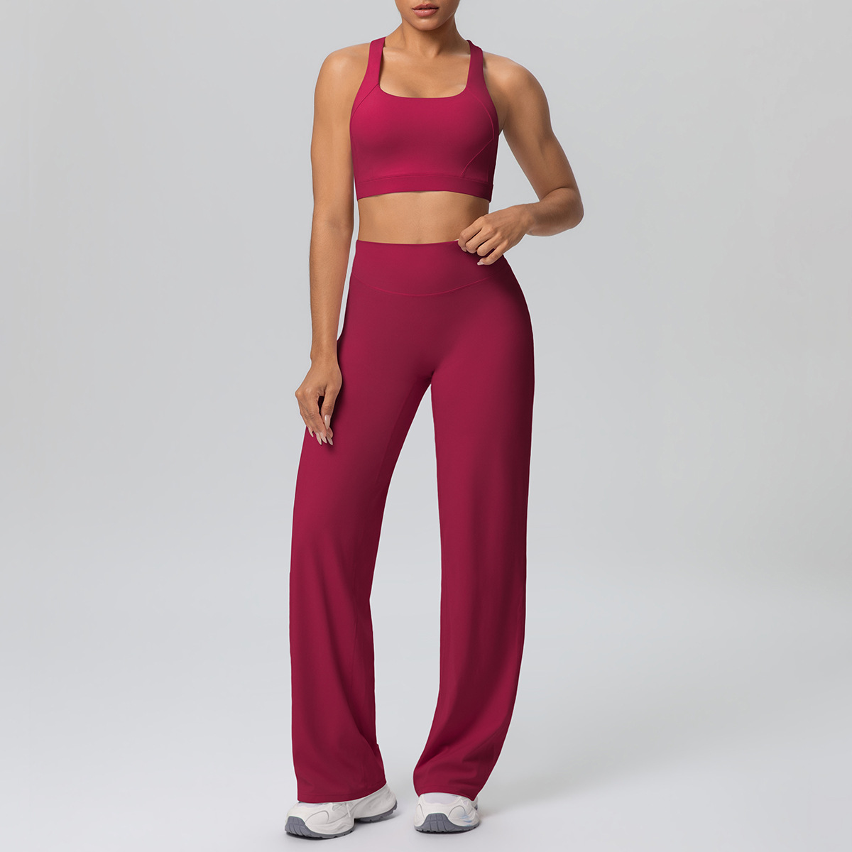 Sportbeha met schouderbandjes, - Yoga Fitness Matte recensie en prijs